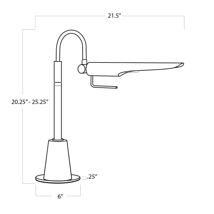 Raven Task Lamp