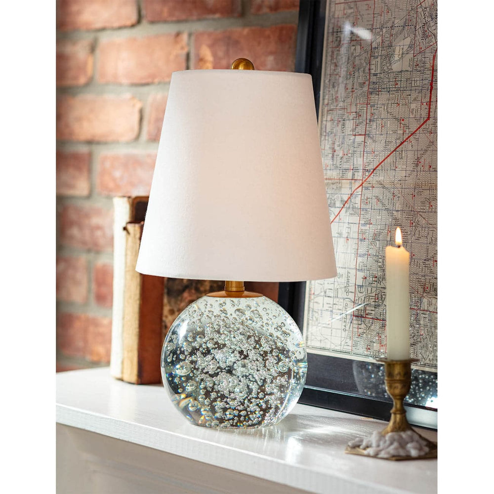 Bulle Crystal Mini Lamp-Regina Andrew Design-RAD-13-1480-Table Lamps-2-France and Son
