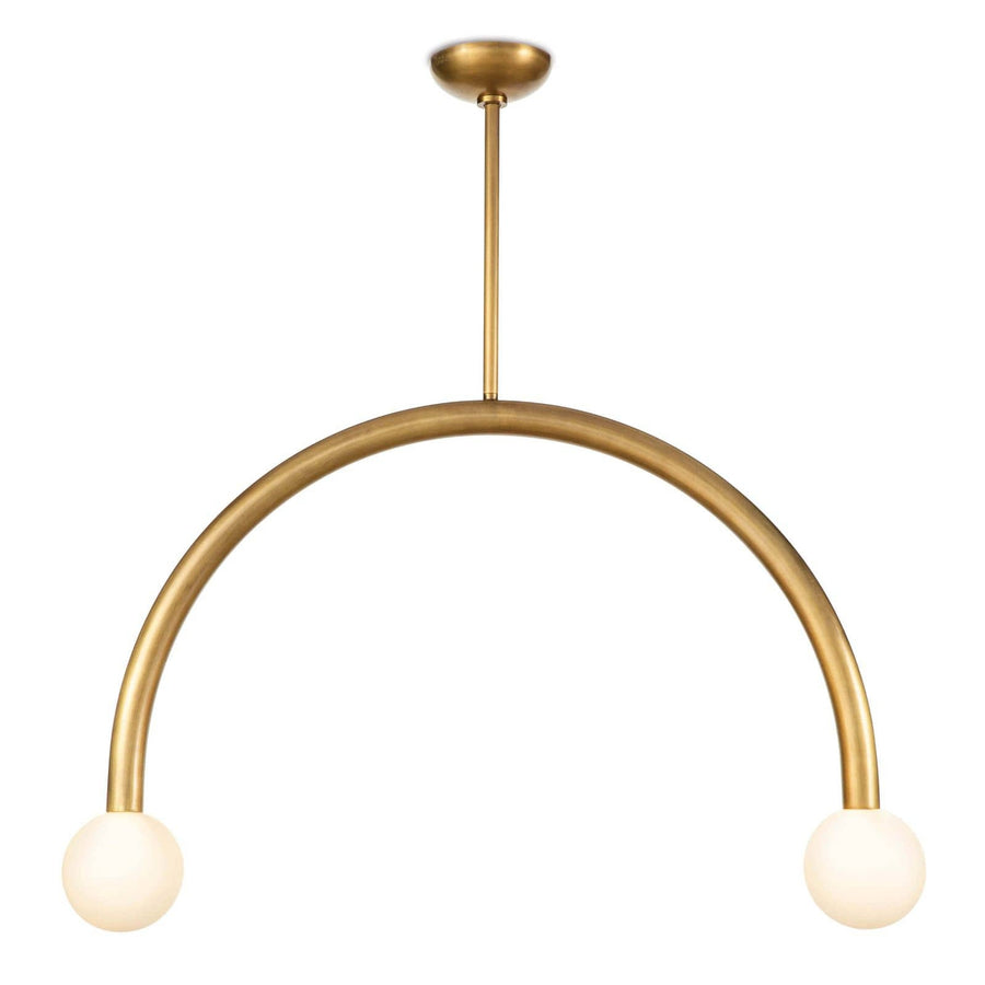 Happy Pendant-Regina Andrew Design-RAD-16-1317NB-PendantsLarge-Natural Brass-1-France and Son