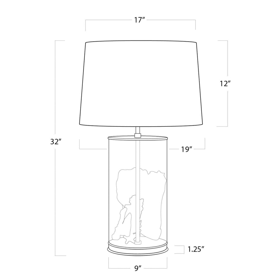 Magelian Glass Table Lamp