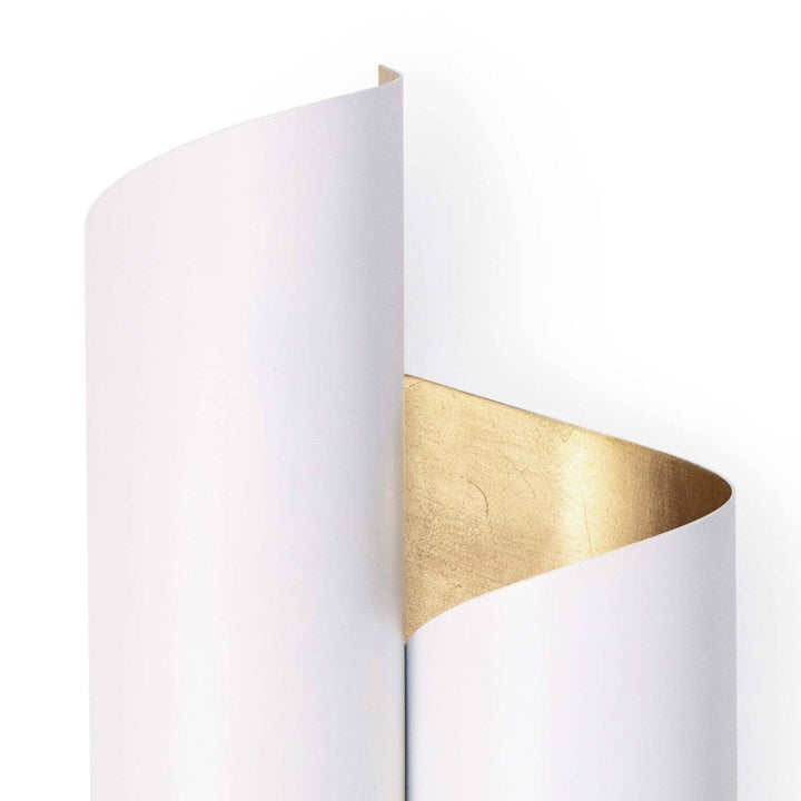 Folio Sconce-Regina Andrew Design-RAD-15-1157BLK-Outdoor Wall SconcesBlack and Gold-6-France and Son