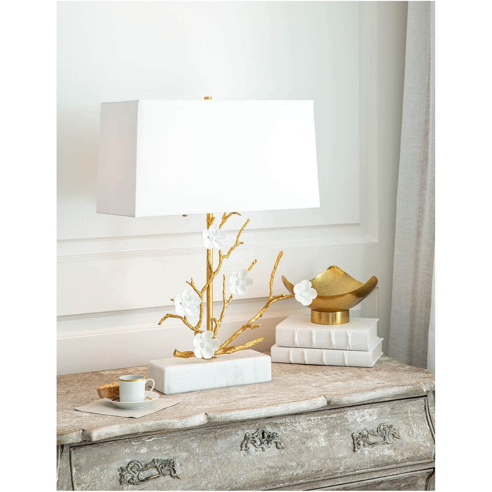 Cherise Horizontal Table Lamp (Gold)-Regina Andrew Design-RAD-13-1330GLD-Table Lamps-2-France and Son