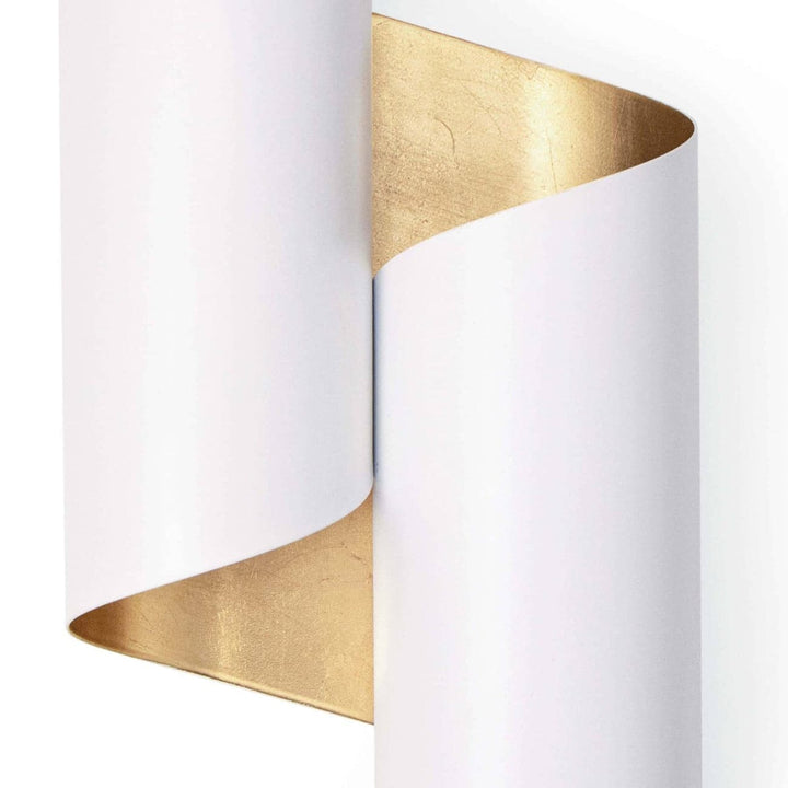 Folio Sconce-Regina Andrew Design-RAD-15-1157BLK-Outdoor Wall SconcesBlack and Gold-8-France and Son