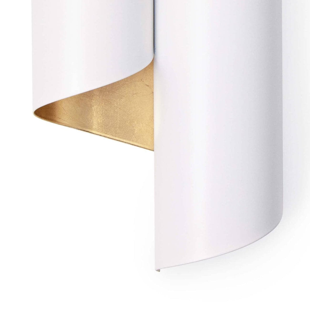 Folio Sconce-Regina Andrew Design-RAD-15-1157BLK-Outdoor Wall SconcesBlack and Gold-7-France and Son