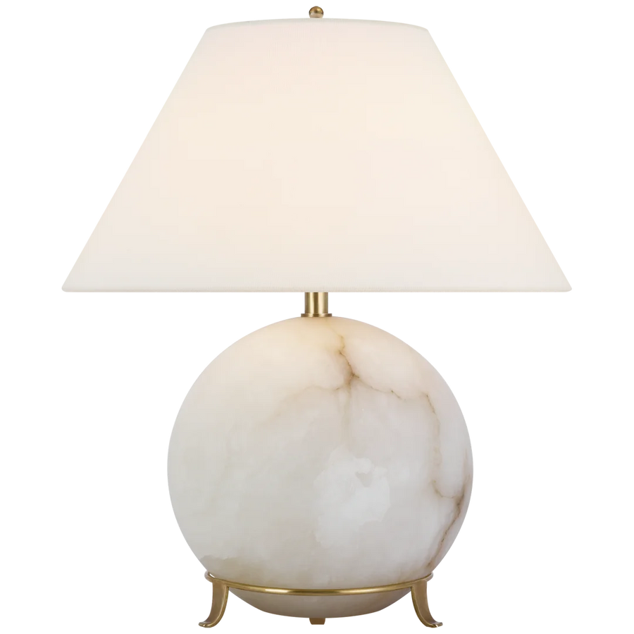 Price Small Table Lamp-Visual Comfort-VISUAL-MF 3902ALB-L-Table Lamps-1-France and Son