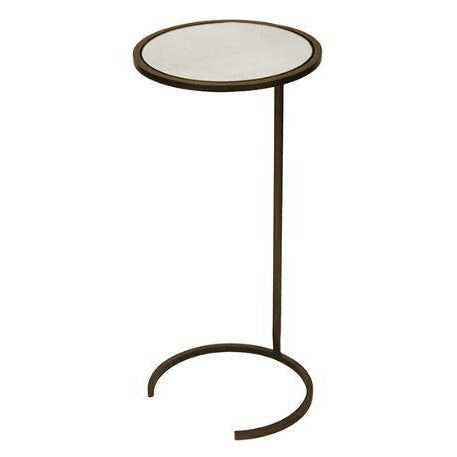 Monaco Cigar Table-Worlds Away-WORLD-MONACO BRZ-Side TablesPainted Bronze-1-France and Son