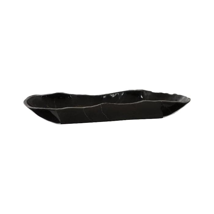 Aragonite Canoe Bowl-Phillips Collection-PHIL-MX106896-BowlsBlack-Medium-3-France and Son