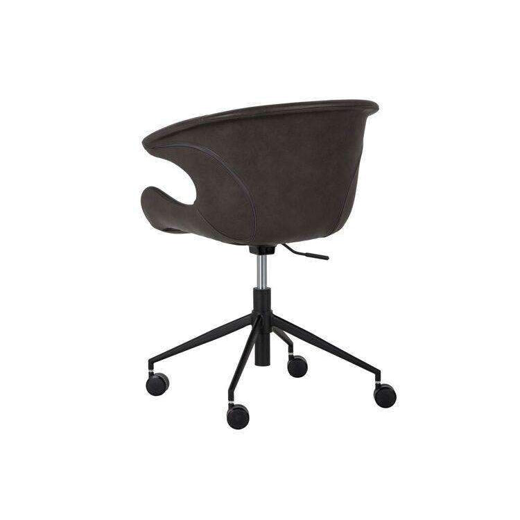 Kash Office Chair-Sunpan-SUNPAN-103840-Task ChairsBrown-5-France and Son
