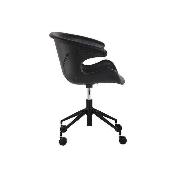 Kash Office Chair-Sunpan-SUNPAN-103840-Task ChairsBrown-6-France and Son