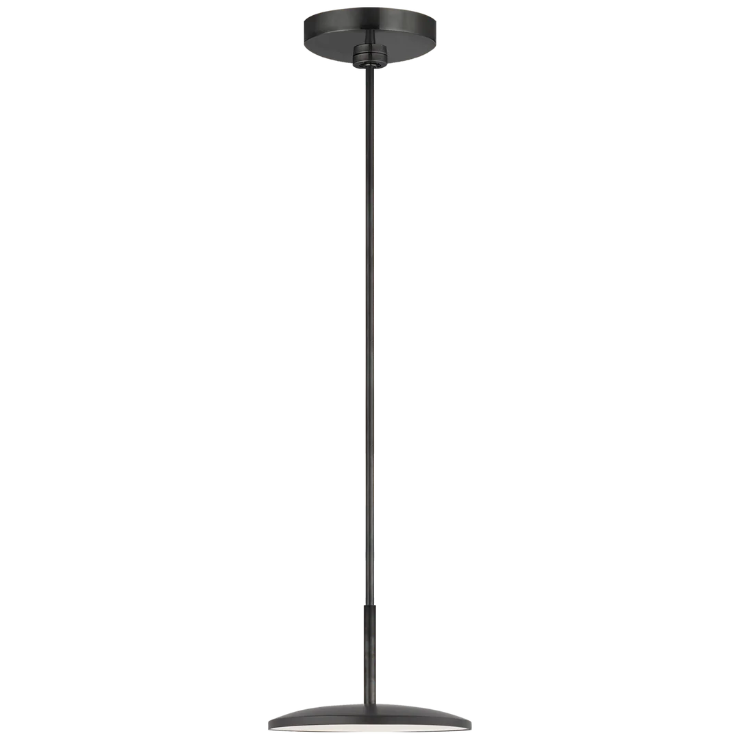 Dow 9" Pendant-Visual Comfort-VISUAL-PB 5002MBK-PendantsMatte Black-1-France and Son