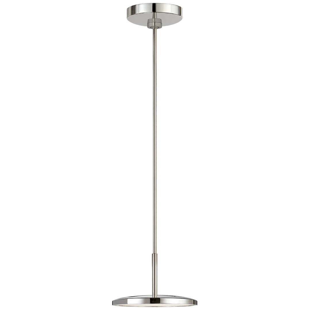 Dow 9" Pendant-Visual Comfort-VISUAL-PB 5002PN-PendantsPolished Nickel-3-France and Son