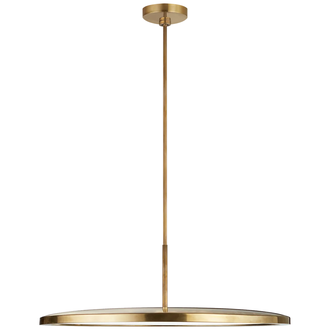 Dotty 22" Pendant-Visual Comfort-VISUAL-PB 5003NB-PendantsNatural Brass-2-France and Son