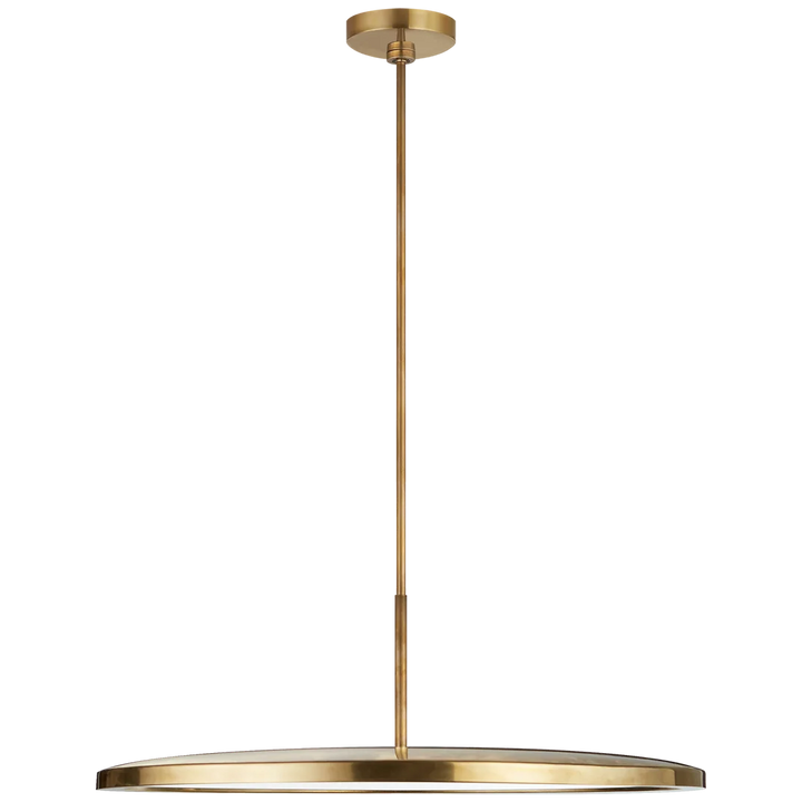 Dotty 22" Pendant-Visual Comfort-VISUAL-PB 5003NB-PendantsNatural Brass-2-France and Son