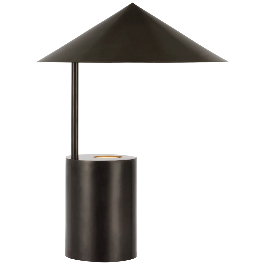 Orla Small Table Lamp-Visual Comfort-VISUAL-PCD 3205BZ-Table LampsBronze-1-France and Son