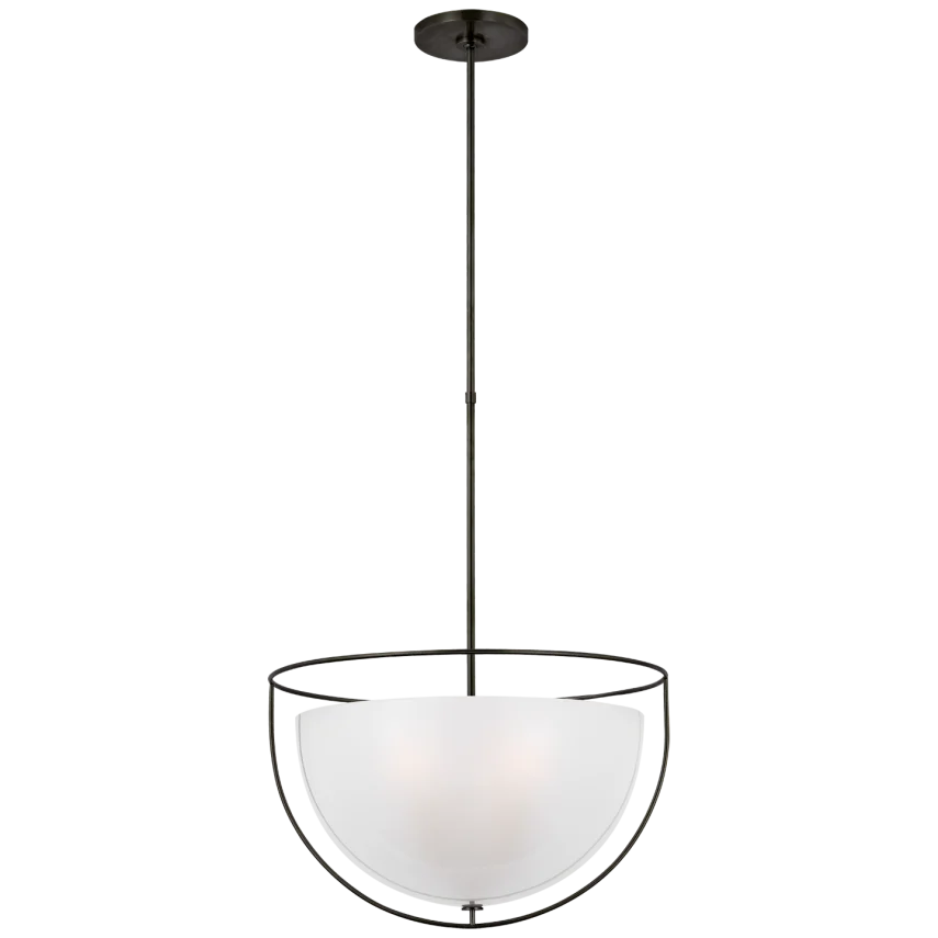 Odeng Large Pendant-Visual Comfort-VISUAL-PCD 5050BZ-FG-PendantsBronze-1-France and Son