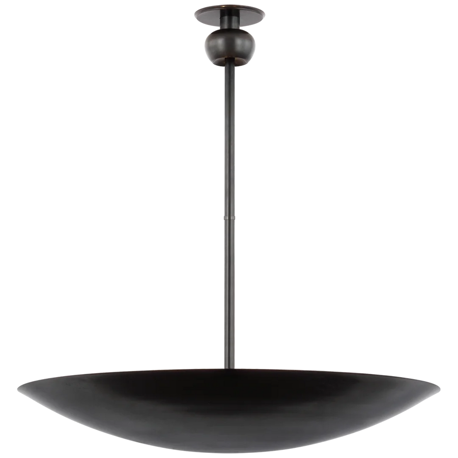 Comey XL Uplight Chandelier-Visual Comfort-VISUAL-PCD 5116BZ-ChandeliersBronze-1-France and Son