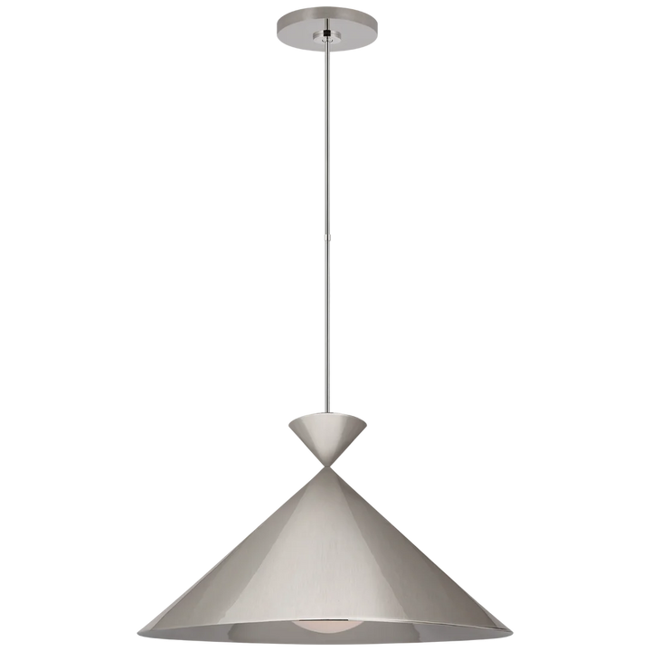 Orla Grande Pendant-Visual Comfort-VISUAL-PCD 5220PN-WG-PendantsPolished Nickel-3-France and Son