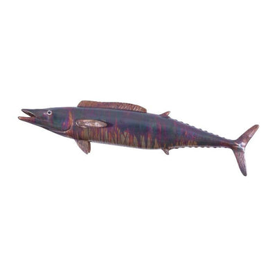 Wahoo Fish Wall Sculpture-Phillips Collection-PHIL-PH100655-Wall ArtCopper Patina-1-France and Son