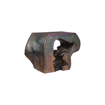 Plateada Hollow Console-Phillips Collection-PHIL-PH100755-Console TablesCopper Patina-1-France and Son