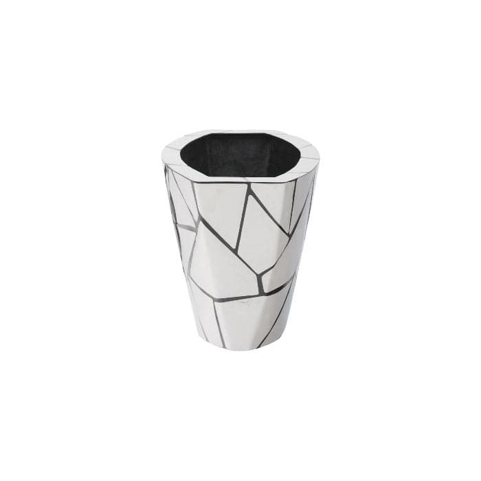 Triangle Crazy Cut Planter-Phillips Collection-PHIL-PH100870-DecorSmall-3-France and Son