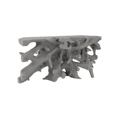 Cast Root Console Table-Phillips Collection-PHIL-PH103552-Console TablesGrey-1-France and Son