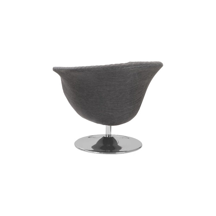 Autumn Swivel Chair-Phillips Collection-PHIL-PH103736-Lounge ChairsDark Gray-5-France and Son