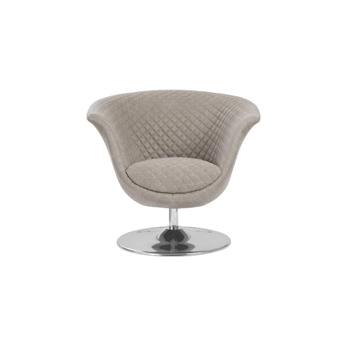 Autumn Swivel Chair-Phillips Collection-PHIL-PH103736-Lounge ChairsDark Gray-4-France and Son