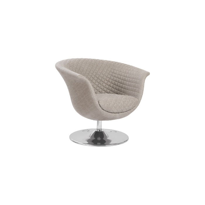 Autumn Swivel Chair-Phillips Collection-PHIL-PH103737-Lounge ChairsGray Taupe-2-France and Son
