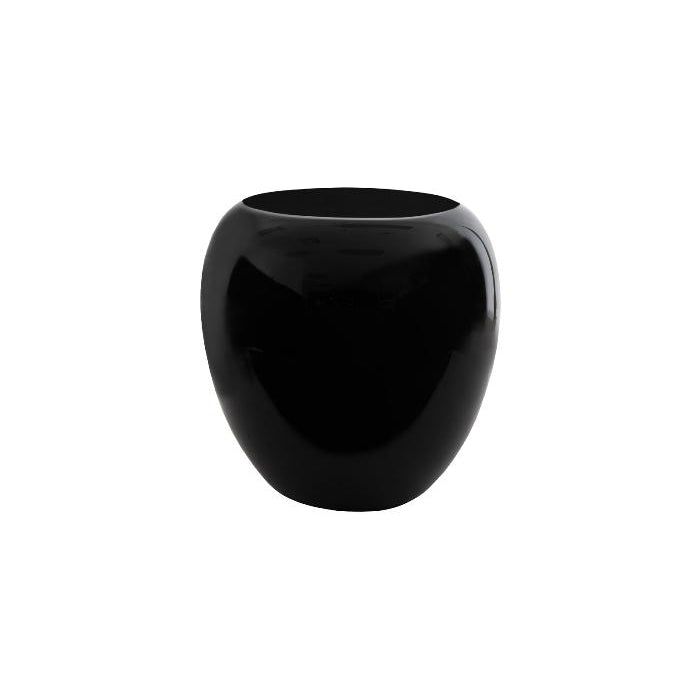 River Stone Black Side Table-Phillips Collection-PHIL-PH103926-Outdoor Side Tables-1-France and Son