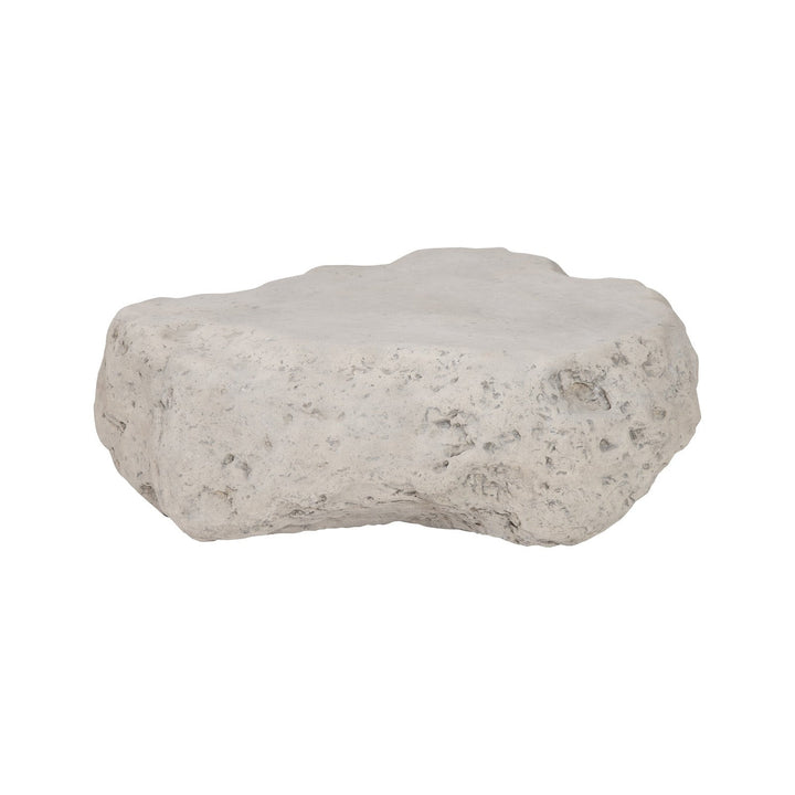 Cast Boulder Coffee Table Roman Stone-Phillips Collection-PHIL-PH104327-Coffee TablesSmall-4-France and Son