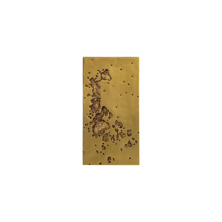 Splotch Rectangle Gold Wall Art-Phillips Collection-PHIL-PH107318-Wall ArtForm 3-3-France and Son