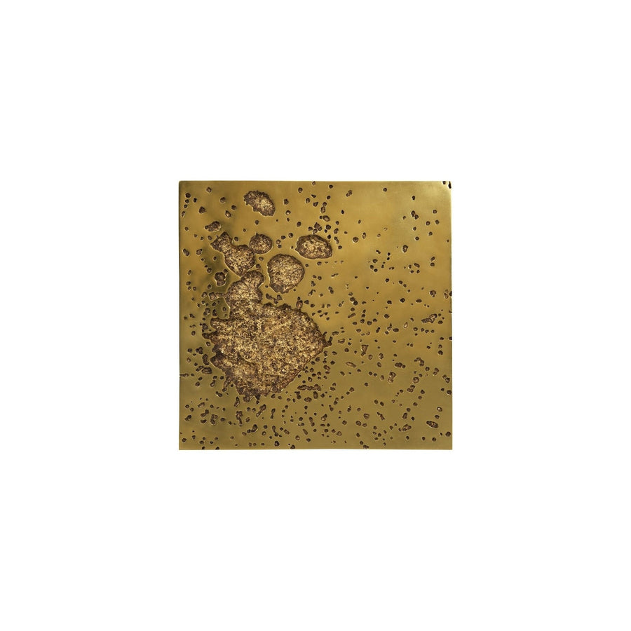 Splotch Square Gold Wall Art-Phillips Collection-PHIL-PH107319-Wall Art-1-France and Son