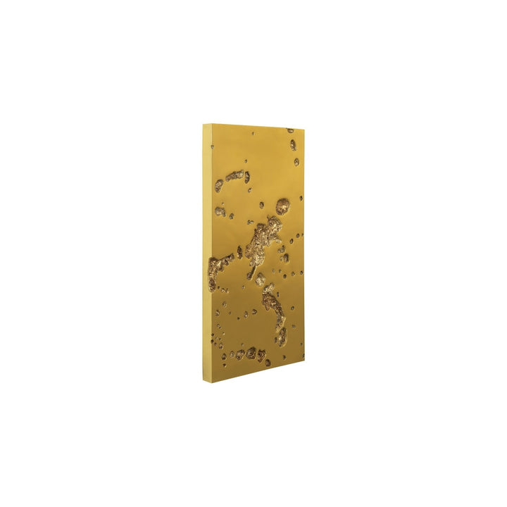Splotch Rectangle Gold Wall Art-Phillips Collection-PHIL-PH107321-Wall ArtForm 1-4-France and Son