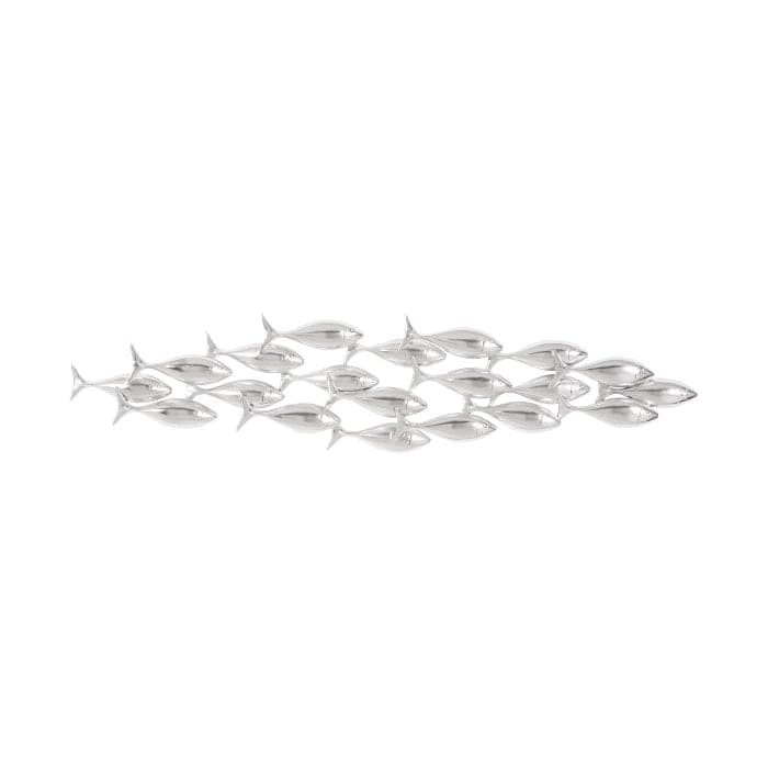 School of Fish-Phillips Collection-PHIL-PH110576-Wall ArtSilver-1-France and Son