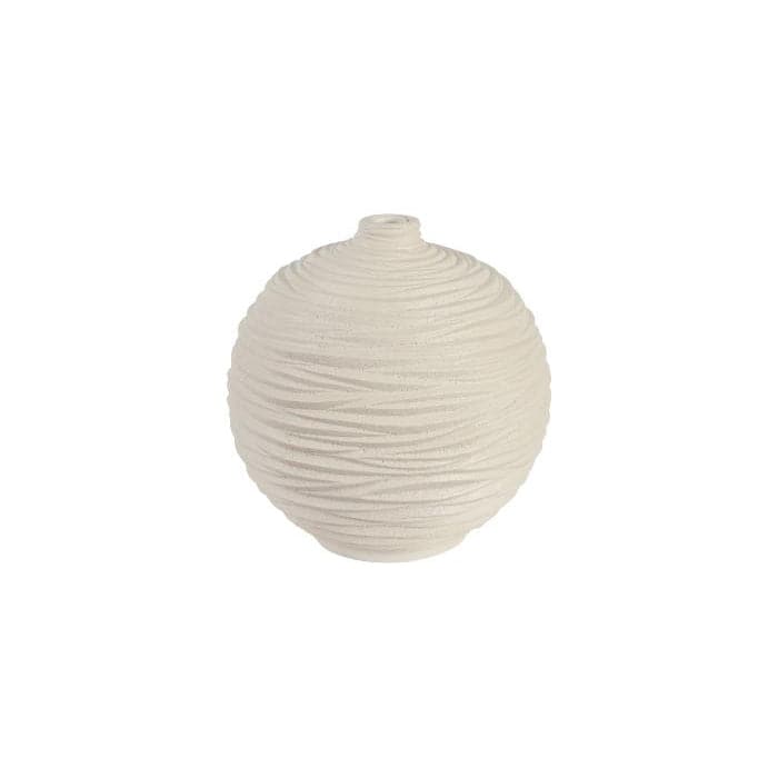 Waves Sphere Vase-Phillips Collection-PHIL-PH53125-Decor-1-France and Son