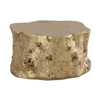 Log Coffee Table, Gold Leaf-Phillips Collection-PHIL-PH56282-Coffee Tables-1-France and Son