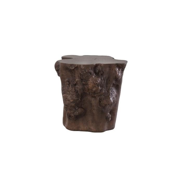 Log Side Table-Phillips Collection-PHIL-PH56725-Side TablesBronze-11-France and Son