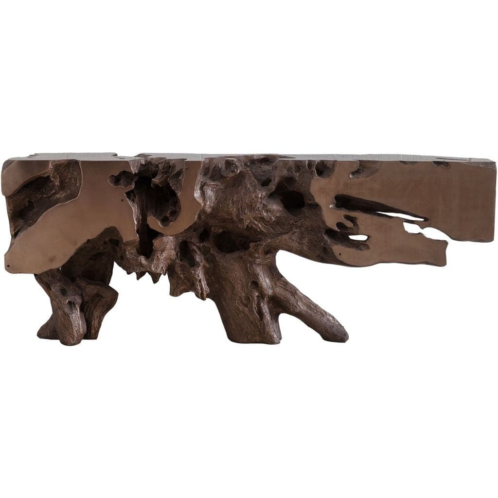 Freeform Console Table-Phillips Collection-PHIL-PH59420-Console TablesLarge-Polished Bronze-9-France and Son