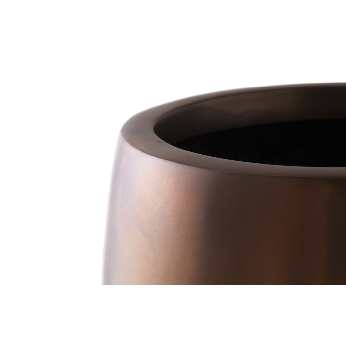 Classic Medium Polished Bronze Planter-Phillips Collection-PHIL-PH60379-Planters-2-France and Son