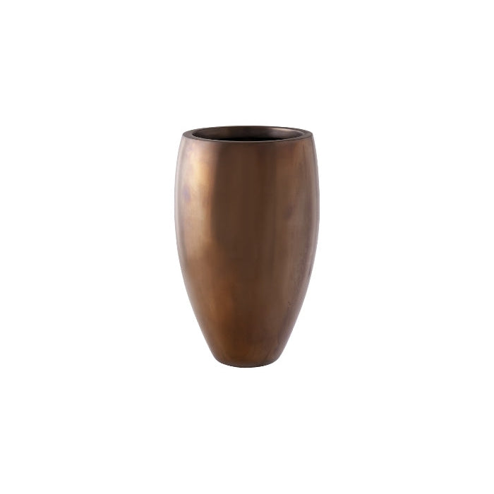 Classic Medium Polished Bronze Planter-Phillips Collection-PHIL-PH60379-Planters-1-France and Son