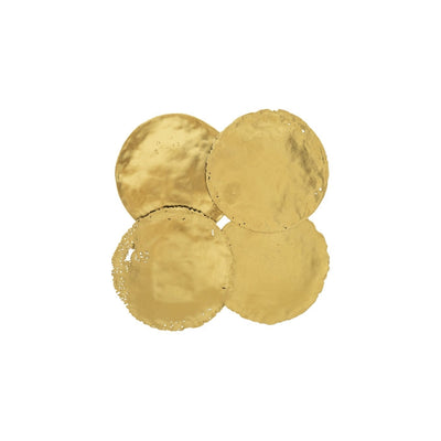 Gold Cast Oil Drum Wall Discs-Phillips Collection-PHIL-PH60516-Decorative Objects-1-France and Son