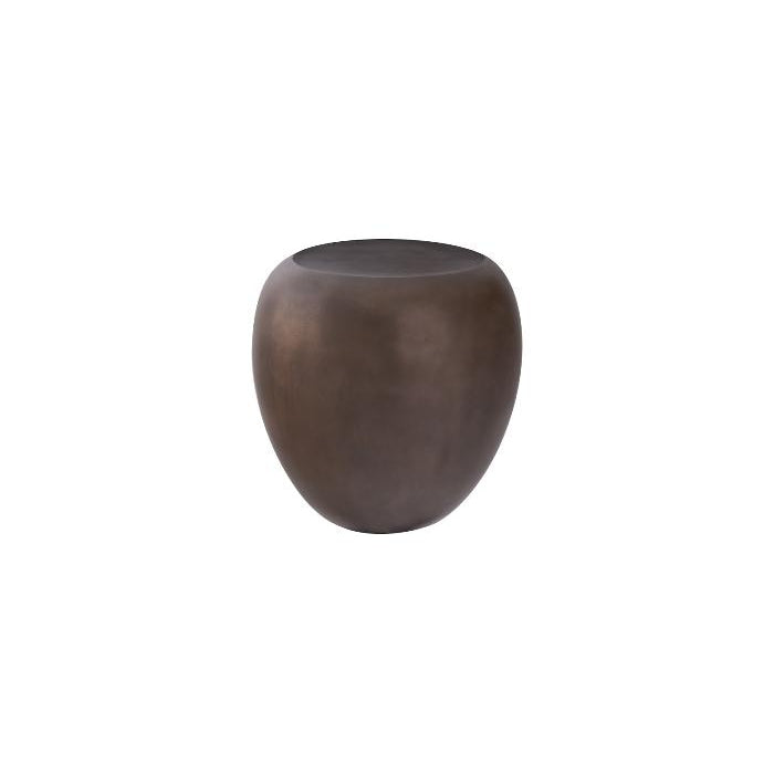 River Stone Side Table-Phillips Collection-PHIL-PH60830-Side TablesBronze-1-France and Son