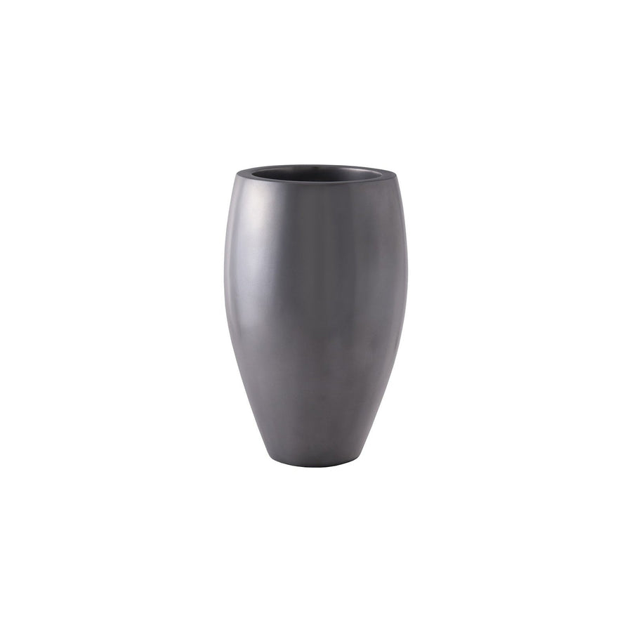 Classic Polished Aluminum Planter-Phillips Collection-PHIL-PH61356-PlantersSmall-1-France and Son