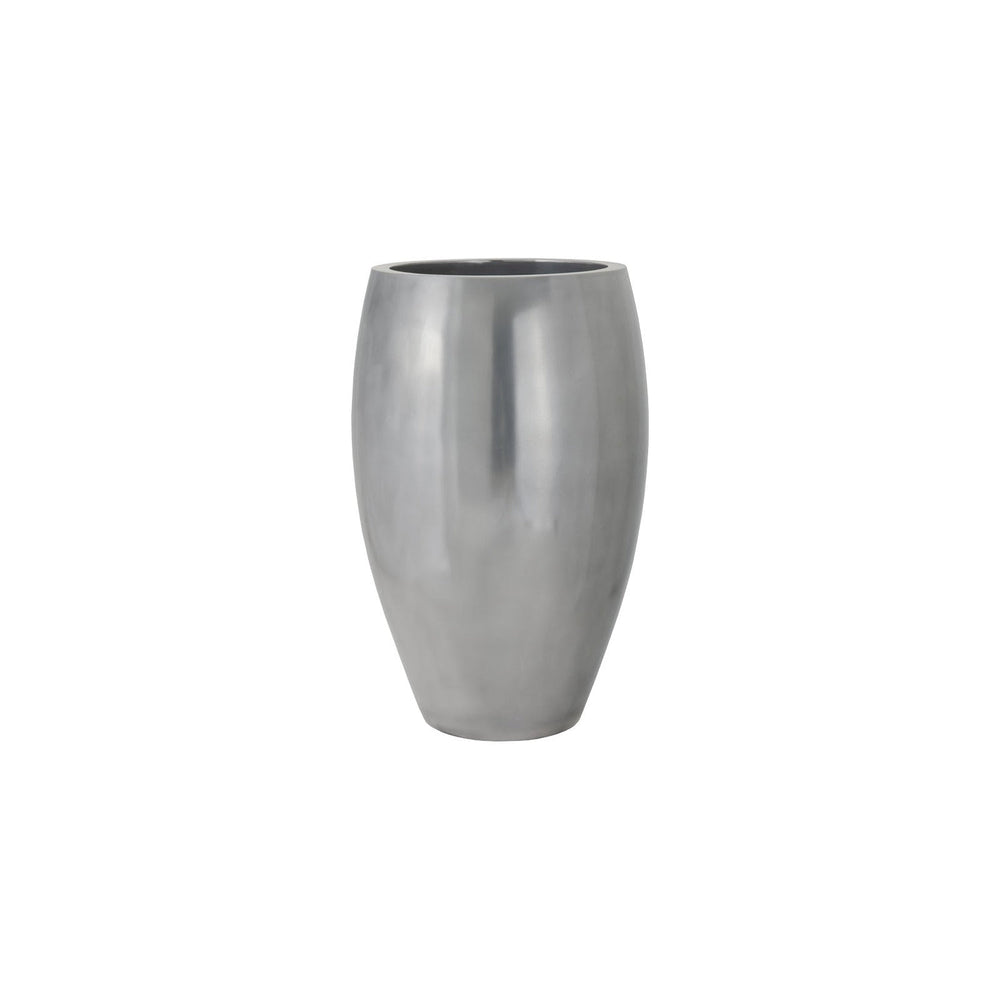 Classic Polished Aluminum Planter-Phillips Collection-PHIL-PH61357-PlantersLarge-2-France and Son