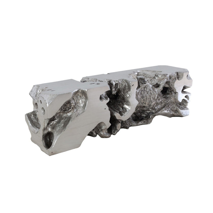 Freeform Bench-Phillips Collection-PHIL-PH62419-BenchesSilver Leaf-A-5-France and Son