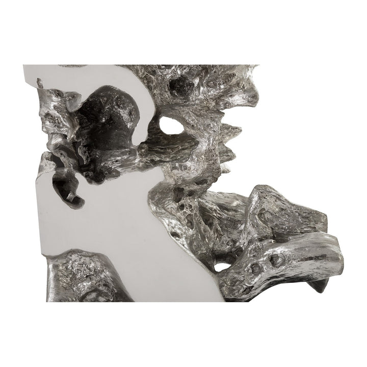 Cast Freeform Silver Sculpture-Phillips Collection-PHIL-PH63351-Decorative Objects-3-France and Son