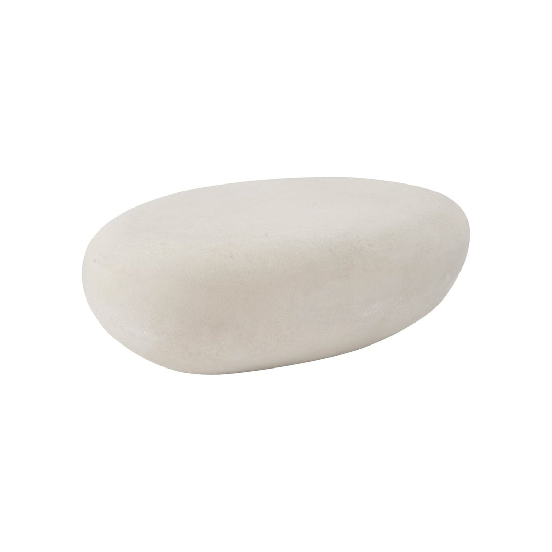 River Stone Coffee Table Large - Outdoor-Phillips Collection-PHIL-PH64434-Coffee TablesRoman Stone-6-France and Son