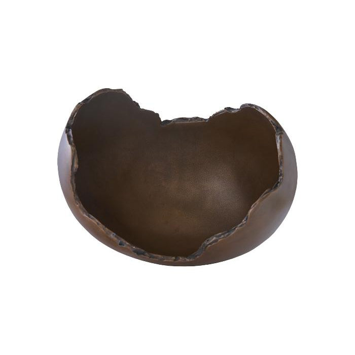 Burled Bowl-Phillips Collection-PHIL-M011012-DecorI-Dark Faux Wood-9-France and Son