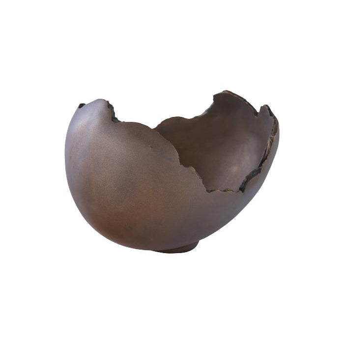 Burled Bowl-Phillips Collection-PHIL-M011012-DecorI-Dark Faux Wood-8-France and Son