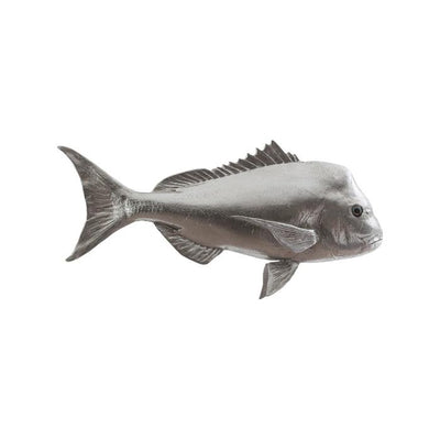 Australian Snapper Fish Wall Sculpture-Phillips Collection-PHIL-PH64555-Wall ArtSilver Leaf-1-France and Son